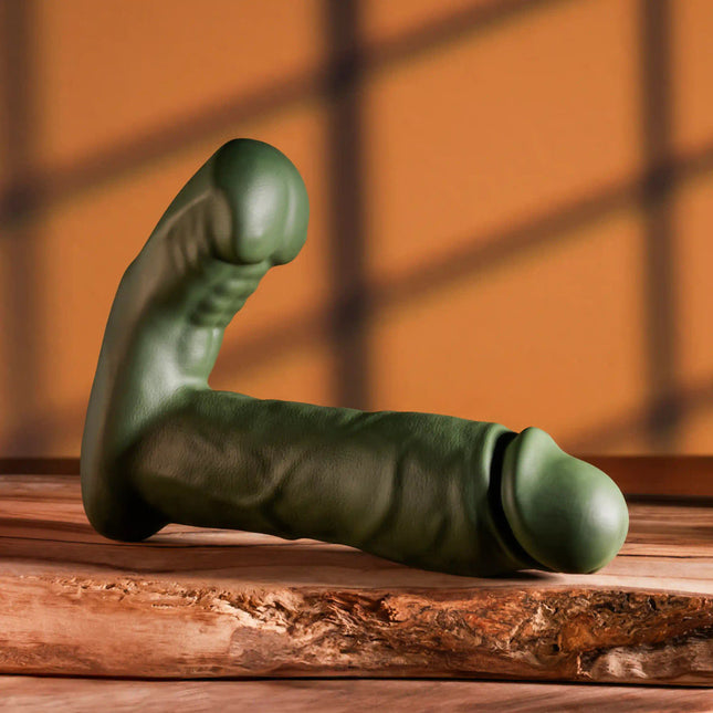 Gender X THE HUNK Green Thrusting Vibrator