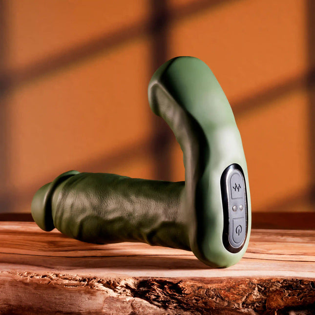Gender X THE HUNK Green Thrusting Vibrator