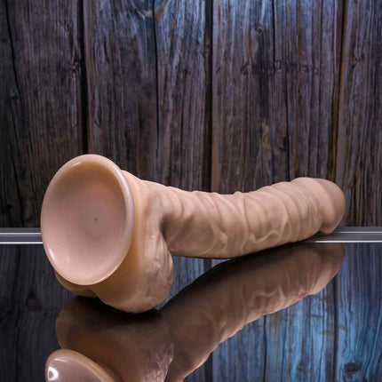 Gender X 10'' Flexskin True Feel Light Realistic Dildo Suction Cup