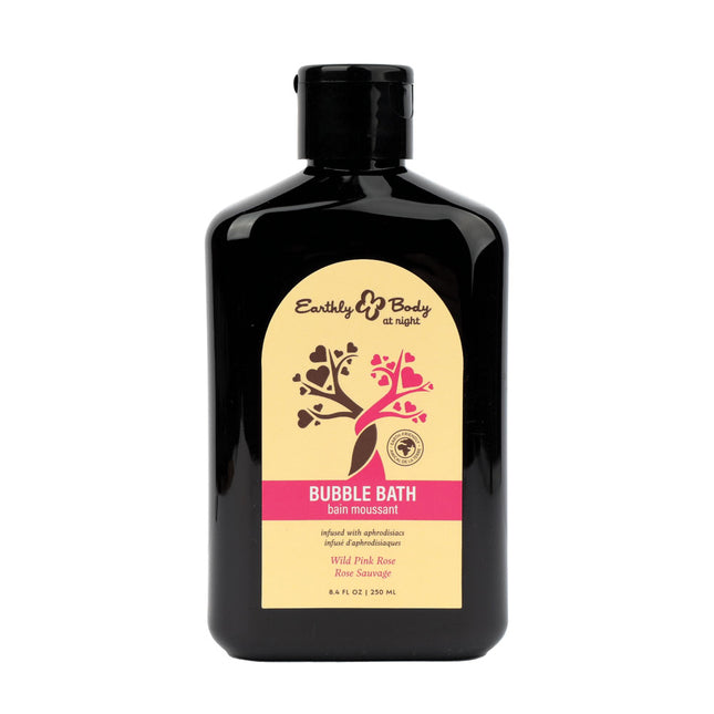 EB Hemp Seed Bubble Bath Wild Pink Rose - 250ml Bottle