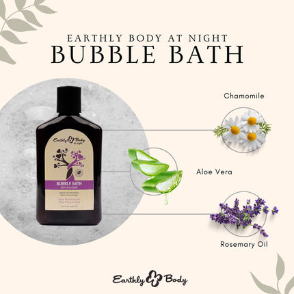 EB Hemp Seed Bubble Bath Ylang Ylang Lavender - 250ml Bottle
