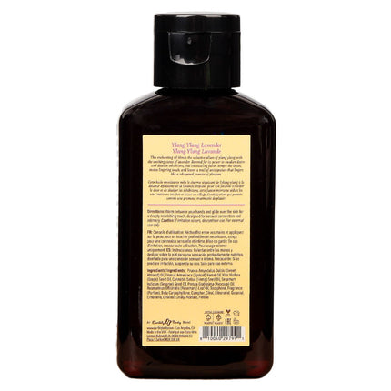 EB Hemp Seed Massage Oil Ylang Ylang Lavender - 60ml Bottle