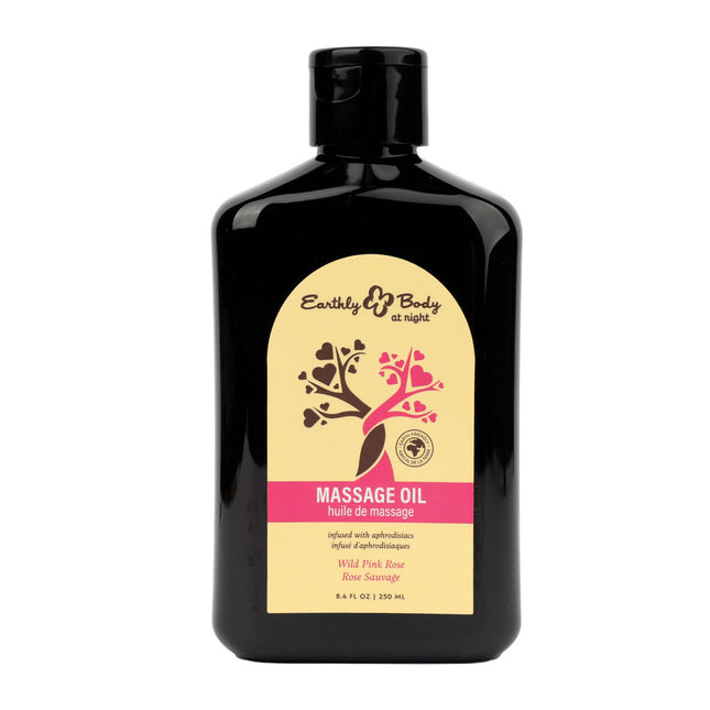 EB Hemp Seed Massage Oil Wild Pink Rose - 250ml Bottle