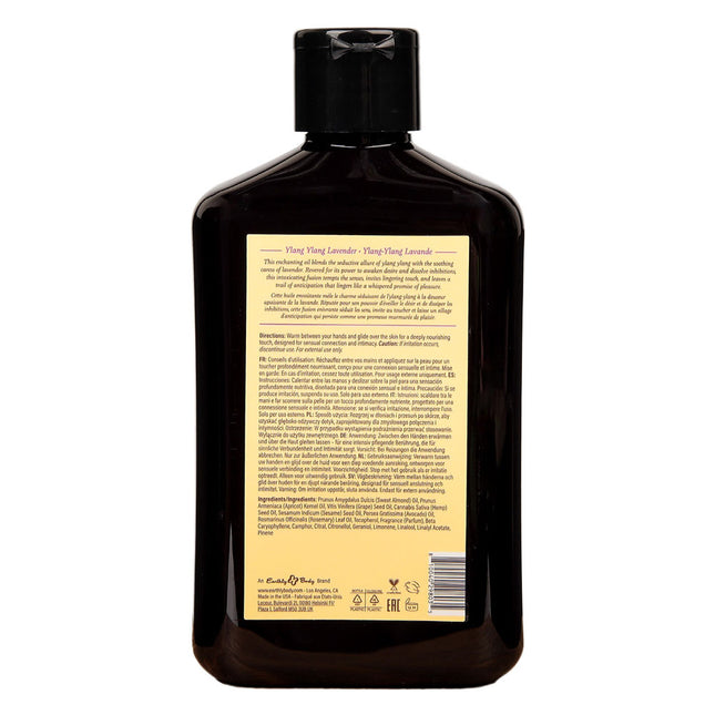 EB Hemp Seed Massage Oil Ylang Ylang Lavender - 250ml