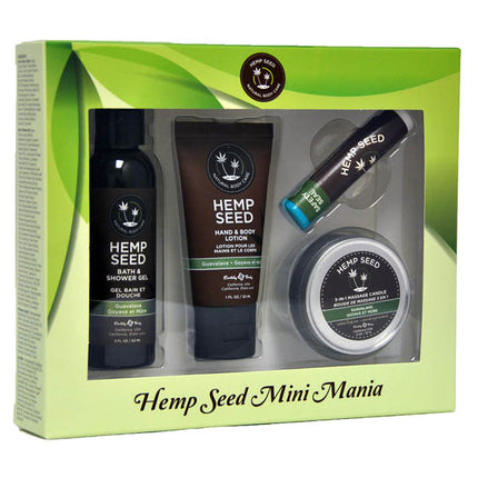 Hemp Seed Mini Mania Guavalava Scented Lotion Kit - 4 Piece Set