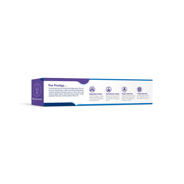Magic Wand Massager Plus White
