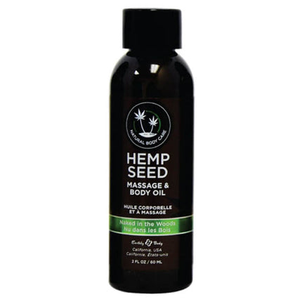 Hemp Seed Massage & Body Oil 59ml - Naked in the Woods