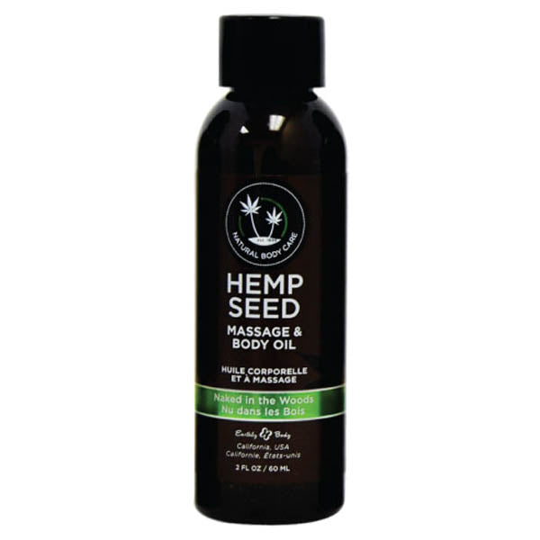 Hemp Seed Massage & Body Oil 59ml - Naked in the Woods