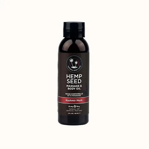Hemp Seed Massage & Body Oil Kashmir Musk
