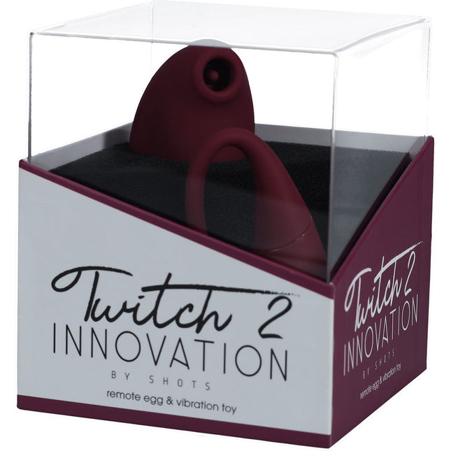 Twitch 2 Clitoral Stimulator & Egg Vibrator