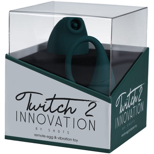 Twitch 2 Clitoral Stimulator & Egg Vibrator