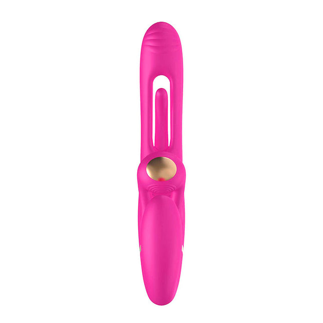 Adam & Eve ORGAZ-OHH-MATIC - Pink 23.5 cm Strapless Strap-On with Remote