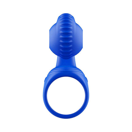 Adam & Eve ROCKIN & ROLLIN SNAIL - Blue Vibrating Couples Cage