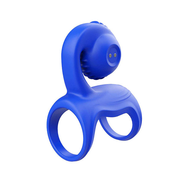 Adam & Eve ROCKIN & ROLLIN SNAIL - Blue Vibrating Couples Cage