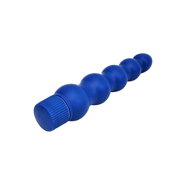 Adam & Eve POWER BEAD STICK - Blue 19cm Anal Vibrator