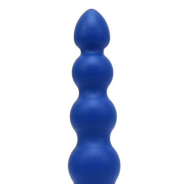Adam & Eve POWER BEAD STICK - Blue 19cm Anal Vibrator