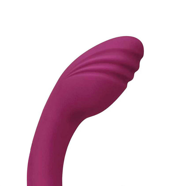 Adam & Eve Rose Gold 8.6" Clit Tickler Rabbit Vibrator