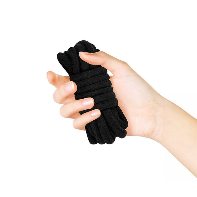 Adam & Eve BONDAGE ROPE - 4.5 metre (15 feet) - Black