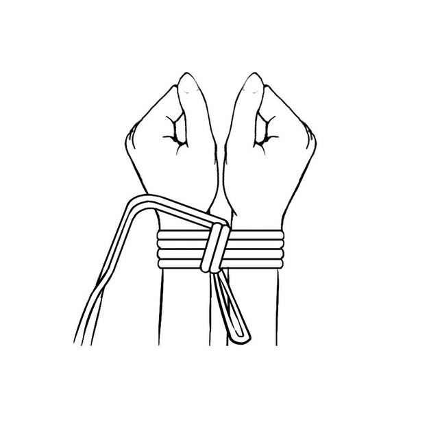 Adam & Eve BONDAGE ROPE - 4.5 metre (15 feet) - Black