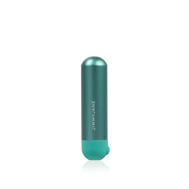 JimmyJane Mini Chroma Teal 7.8cm Bullet Vibrator with Wireless Remote