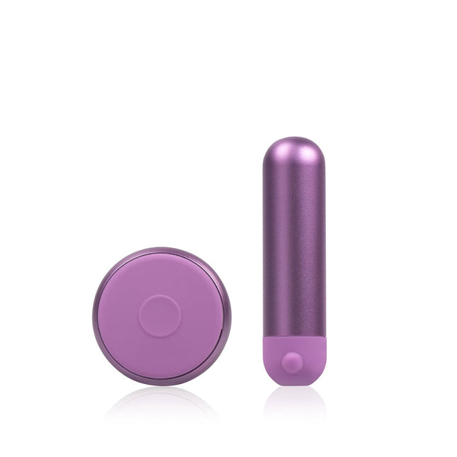 JimmyJane Mini Chroma Purple 7.8cm Bullet Vibrator with Wireless Remote