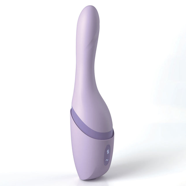 JimmyJane Hello Bang Purple Thrusting Vibrator Warming