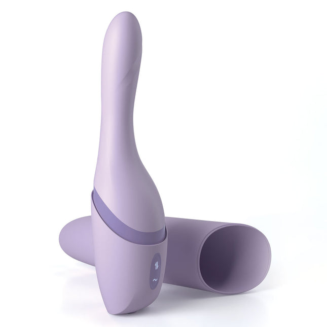 JimmyJane Hello Bang Purple Thrusting Vibrator Two