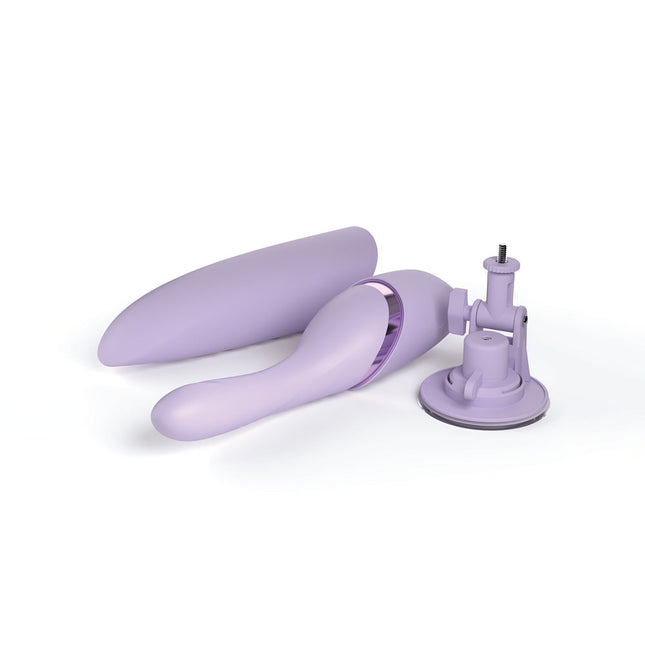 JimmyJane Hello Bang Purple Thrusting Vibrator Suction