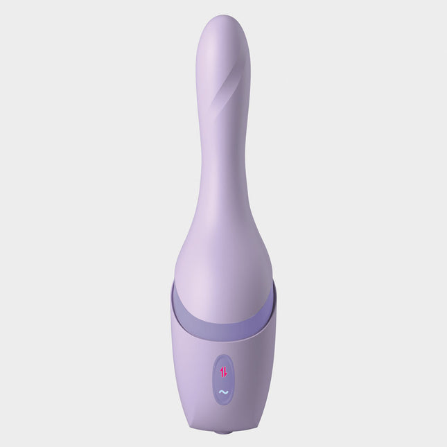 JimmyJane Hello Bang Purple Thrusting Vibrator Controls