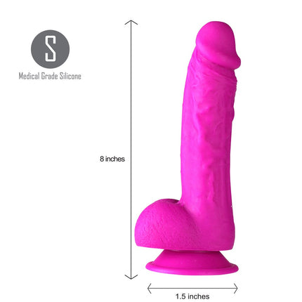 Size charge for Maia Josi 8 Inch Purple dildo medical grade silicone