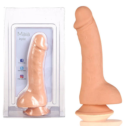 Maia Kyle - Flesh 8 Inch Dildo