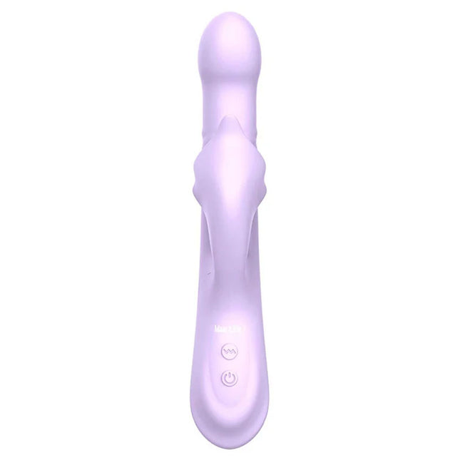 Adam & Eve EVES THROBBER - Lilac 25.4 cm Pulsating Rabbit Vibrator