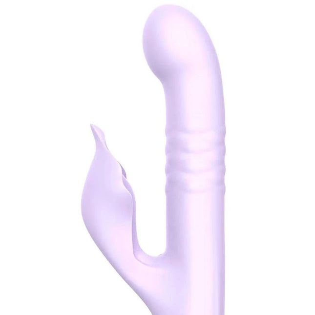 Adam & Eve EVES THROBBER - Lilac 25.4 cm Pulsating Rabbit Vibrator