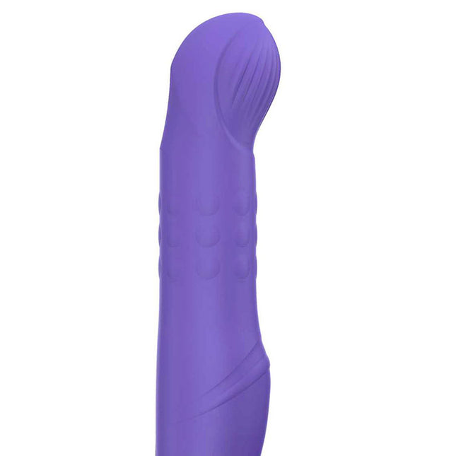 Adam & Eve P-SPOT MILKER - Purple Curling & Pulsating Prostate Massager