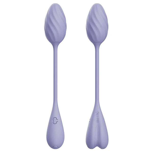 Adam & Eve SPIRAL LOVE Purple Wearable Vibrating Egg with Wireless Remote