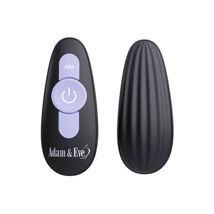 Adam & Eve SPIRAL LOVE Purple Wearable Vibrating Egg with Wireless Remote