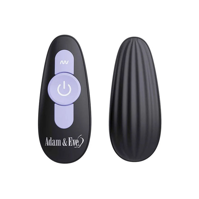 Adam & Eve SPIRAL LOVE Purple Wearable Vibrating Egg with Wireless Remote