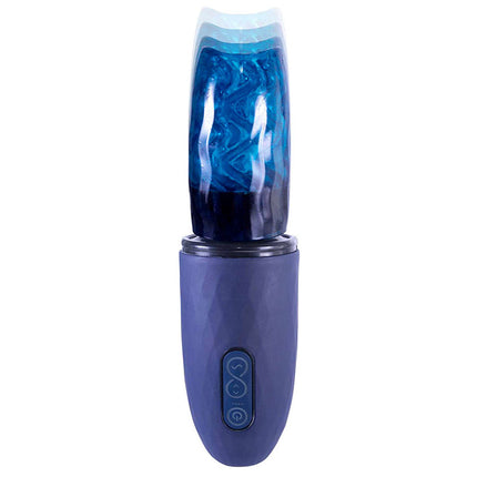 Adam & Eve ADAMS MAGNA MISSILE - Blue Thrusting & Spinning Auto Stroker
