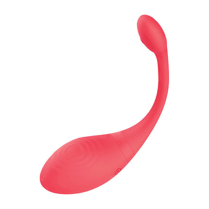Love Distance Range Coral Love Egg Vibrator Side