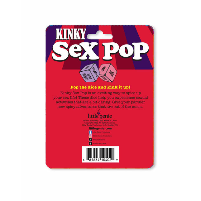 Kinky Sex Pop Dice Game