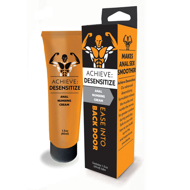 Achieve: Desensitize Anal Numbing Cream - 44ml Tube