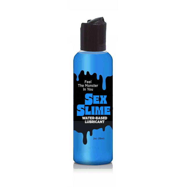 Sex Slime Blue Water Based Lubricant - 60ml Bottle