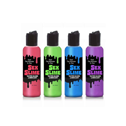 Sex Slime Blue Water Based Lubricant - 60ml Bottle