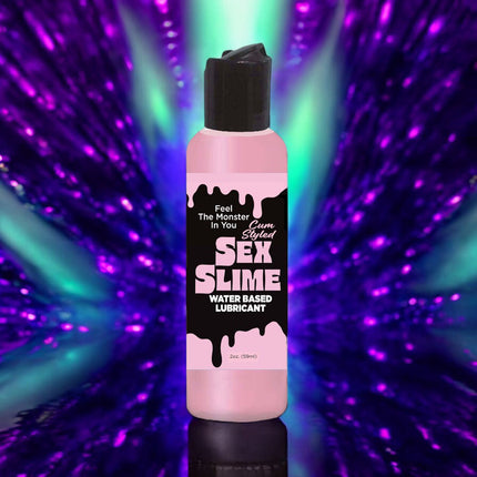 Sex Slime Pink Cum Style Water Based Lubricant - 120ml Bottle