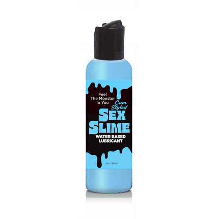 Sex Slime Blue Cum Style Water Based Lubricant - 60ml Bottle