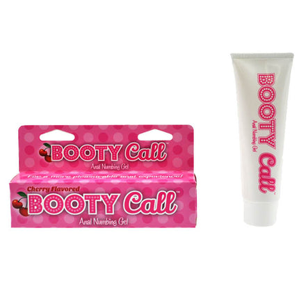 Booty Cal Cherry Flavoured Anal Numbing Gel - 44ml (1.5 oz) Tube