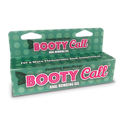 Booty Call Mint Flavoured Anal Numbing Gel - 44ml (1.5 oz) Tube