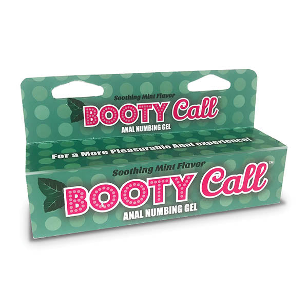 Booty Call Mint Flavoured Anal Numbing Gel - 44ml (1.5 oz) Tube