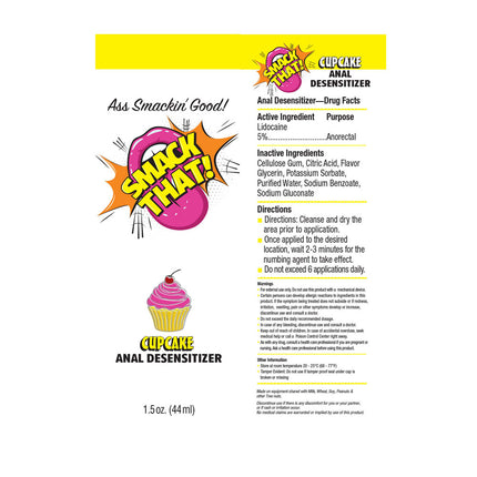 Smack That! Anal Desensitiser Cupcake - 44ml Tube