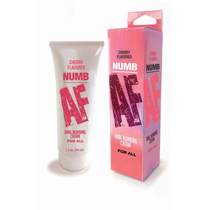 Numb AF Cherry Flavoured Anal Numbing Cream - 44ml Tube